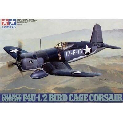 Kit Modèle Tamiya Vought F4U-1/2 Corsair - Échelle 1:48 Kit Modèle Tamiya Vought F4U-1/2 Corsair - Échelle 1:48
