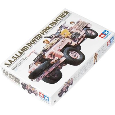 Tamiya Land Rover Pink Panther 1/35 - Kit de modèle militaire Tamiya Land Rover Pink Panther 1/35 - Kit de modèle militaire