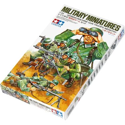 Tamiya Tysk Armé Infanteri Modellbyggsats - WWII Stridsset 1/35 Tamiya Tysk Armé Infanteri Modellbyggsats - WWII Stridsset 1/35