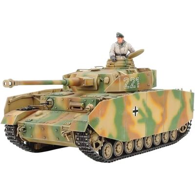 Tamiya 35209 Panzer IV Alemão Escala 1/35 - Kit de Modelo Militar Tamiya 35209 Panzer IV Alemão Escala 1/35 - Kit de Modelo Militar
