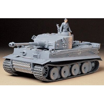 Modèle de Tank Tiger I Première Production - 1:35 Kit Militaire Tamiya Modèle de Tank Tiger I Première Production - 1:35 Kit Militaire Tamiya