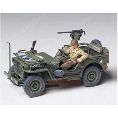 Tamiya Willys MB Jeep Malli - Sotilaskulkuneuvo - 1:35 Tamiya Willys MB Jeep Malli - Sotilaskulkuneuvo - 1:35