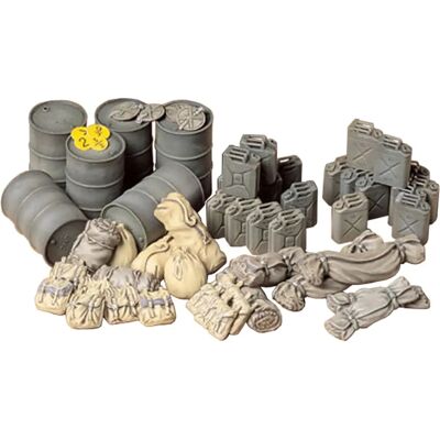 Tamiya Allied Vehicles Accessory Set - 1:35 Diorama accessories Tamiya Allied Vehicles Accessory Set - 1:35 Diorama accessories