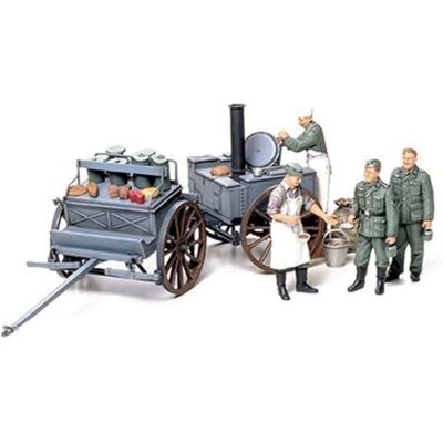 Tamiya Német Tábori Konyha Díszlet - Modell Szett 1/35 Tamiya Német Tábori Konyha Díszlet - Modell Szett 1/35