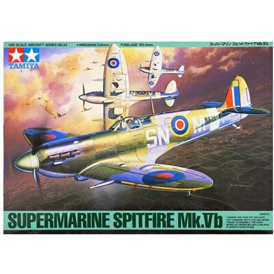 Tamiya Malli - Supermarine Spitfire Mk.Vb 1/48 - Lentokonemalli Tamiya Malli - Supermarine Spitfire Mk.Vb 1/48 - Lentokonemalli
