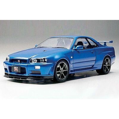 Tamiya Nissan Skyline GTR V-Spec II - Malli Setti - R34 Tamiya Nissan Skyline GTR V-Spec II - Malli Setti - R34