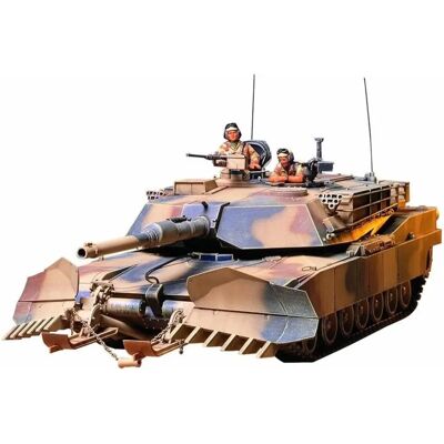 Tamiya M1A1 Abrams Minröjare - Militär Modellkit Tamiya M1A1 Abrams Minröjare - Militär Modellkit
