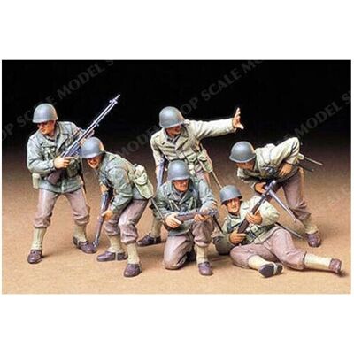 Tamiya Malli 35192 - Yhdysvaltain armeijan hyökkäysjalkaväki - 1/35 Tamiya Malli 35192 - Yhdysvaltain armeijan hyökkäysjalkaväki - 1/35