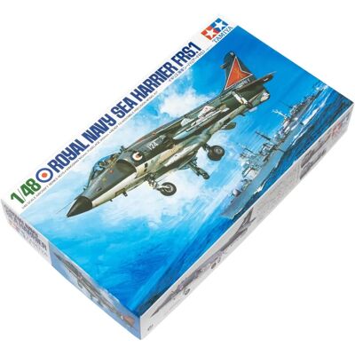 Tamiya Royal Navy Sea Harrier FRS.1 Malli - Skaala 1:48 Tamiya Royal Navy Sea Harrier FRS.1 Malli - Skaala 1:48