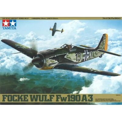 Tamiya Focke-Wulf Fw190 A-3 1/48 muovimalli Tamiya Focke-Wulf Fw190 A-3 1/48 muovimalli