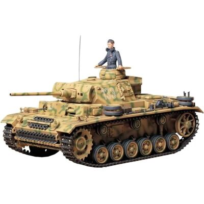 Kit Modèle Tamiya Pz.Kpfw.III Ausf.L - Char Allemand 1/35 Kit Modèle Tamiya Pz.Kpfw.III Ausf.L - Char Allemand 1/35