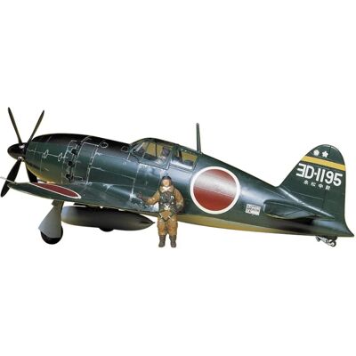 Tamiya 1/48 J2M3 Raiden Modelo de la Marina Japonesa Tamiya 1/48 J2M3 Raiden Modelo de la Marina Japonesa