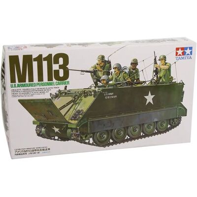 Kit de Modèle Tamiya M113 Transport de Troupes - Échelle 1:35 Kit de Modèle Tamiya M113 Transport de Troupes - Échelle 1:35