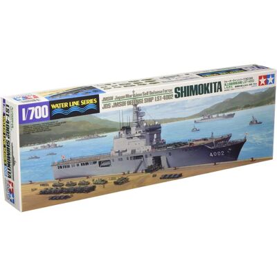 Tamiya LST-4002 Shimokita - Model Kit 1/700 - Maritime Transport Ship Tamiya LST-4002 Shimokita - Model Kit 1/700 - Maritime Transport Ship