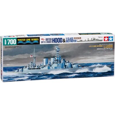 Tamiya Hood E-Klasse Zerstörer Schiffmodell - 1/700 Tamiya Hood E-Klasse Zerstörer Schiffmodell - 1/700