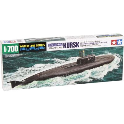 Tamiya Modellkit - Kursk SSGN Rysk - Skala 1:700 Tamiya Modellkit - Kursk SSGN Rysk - Skala 1:700