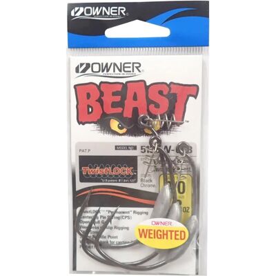 Owner 5130W Wurmhaken Beast Twistlock - Ugressfri 1/4 oz 6/0 Owner 5130W Wurmhaken Beast Twistlock - Ugressfri 1/4 oz 6/0