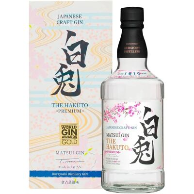 Matsui Matsui Gin THE HAKUTO Premium - Gin - 0,7L, 47% ABV Matsui Matsui Gin THE HAKUTO Premium - Gin - 0,7L, 47% ABV
