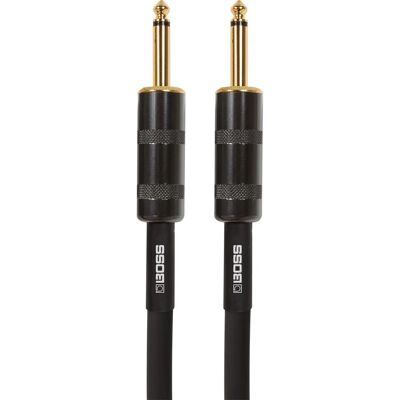 Boss BSC-5 1,5m Audiokabel - Gerade 6,35mm - Schwarz Boss BSC-5 1,5m Audiokabel - Gerade 6,35mm - Schwarz