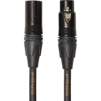 Cavo audio XLR nero 1m Roland RMC-GQ3 Cavo audio XLR nero 1m Roland RMC-GQ3