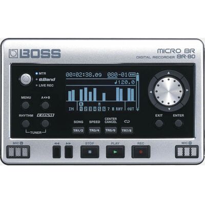 BOSS BR-80 Micro BR - Multitrack Audio Recorder BOSS BR-80 Micro BR - Multitrack Audio Recorder