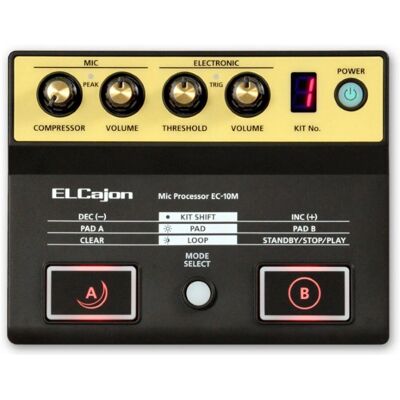 Procesador de Micrófono Roland EC-10M para Cajón - Control en Escenario Procesador de Micrófono Roland EC-10M para Cajón - Control en Escenario