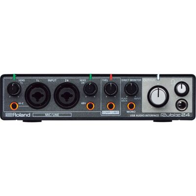 Roland Rubix24 - Interface audio USB portable pour l’enregistrement et la production musicale Roland Rubix24 - Interface audio USB portable pour l’enregistrement et la production musicale