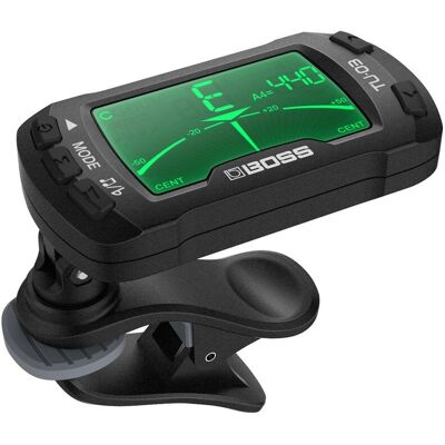 Afinador Cromático y Metrónomo Boss TU-03 - Clip para Guitarra Afinador Cromático y Metrónomo Boss TU-03 - Clip para Guitarra