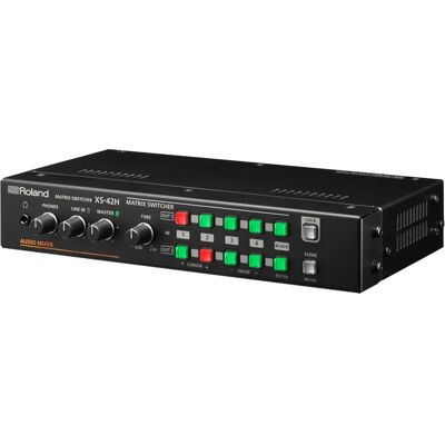Roland XS-42H Matrix Switcher - HDMI 4 Eingänge, 2 Ausgänge, 1920x1200 Roland XS-42H Matrix Switcher - HDMI 4 Eingänge, 2 Ausgänge, 1920x1200