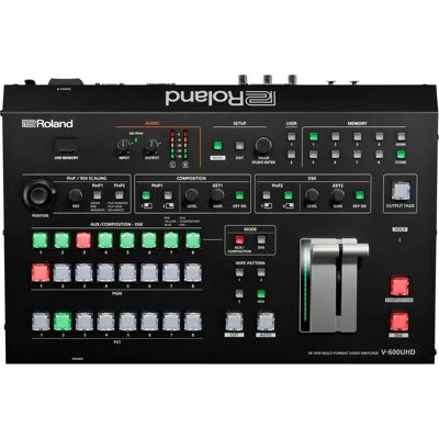 Roland V-600UHD Commutateur Vidéo - Supporte de 1024x768 à 1920p Roland V-600UHD Commutateur Vidéo - Supporte de 1024x768 à 1920p