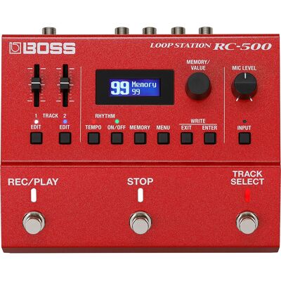 BOSS RC-500 Loop Station - Looper - 2 Spuren, 57 Rhythmen, MIDI BOSS RC-500 Loop Station - Looper - 2 Spuren, 57 Rhythmen, MIDI