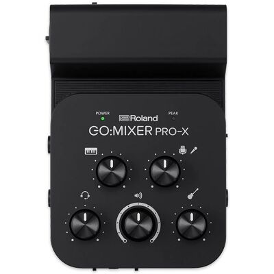 Roland GO:MIXER PRO-X Portable Audio Mixer for Mobile Devices Roland GO:MIXER PRO-X Portable Audio Mixer for Mobile Devices