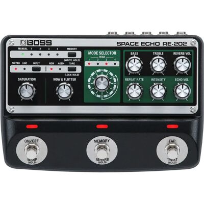 BOSS RE-202 Space Echo - Vintage Guitar Effect BOSS RE-202 Space Echo - Vintage Guitar Effect