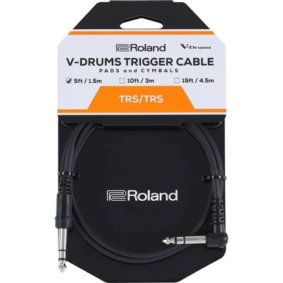 Kabel aktywatora Roland PCS-5-TRA V-Drums - 1,5 m - Czarny Kabel aktywatora Roland PCS-5-TRA V-Drums - 1,5 m - Czarny