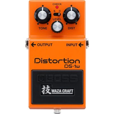 BOSS DS-1W Waza Craft Distortion Pedal - Effektpedal BOSS DS-1W Waza Craft Distortion Pedal - Effektpedal