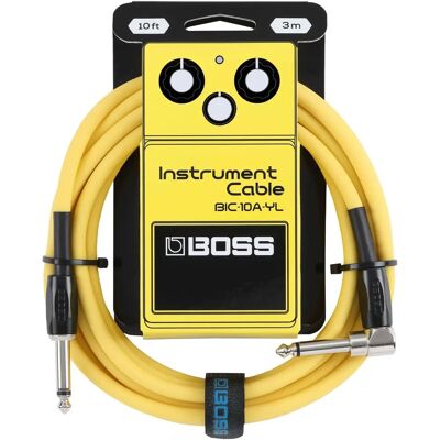 Boss Gele instrumentkabel - 3m Boss Gele instrumentkabel - 3m
