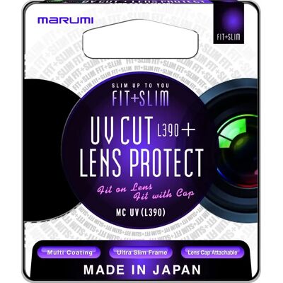 Filtre UV Marumi L370 - Protège la Lentille, Design Fin - Publicité Filtre UV Marumi L370 - Protège la Lentille, Design Fin - Publicité