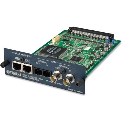 Yamaha MY16-MD64 16-kanals MADI-grensesnitt - interface card Yamaha MY16-MD64 16-kanals MADI-grensesnitt - interface card
