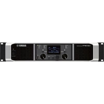 Yamaha PX10 Leistungsstarker Verstärker - 2x 1000W, DSP, Schwarz Yamaha PX10 Leistungsstarker Verstärker - 2x 1000W, DSP, Schwarz