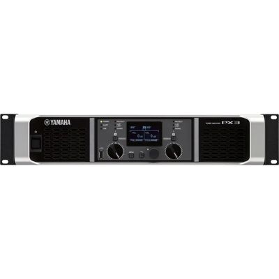 Yamaha PX3 Versterker - 2x300W, DSP-functies, Yamaha-presets - Audio versterker Yamaha PX3 Versterker - 2x300W, DSP-functies, Yamaha-presets - Audio versterker