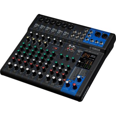 Yamaha MG12XUK Kompakt ljudmixer med 12 kanaler - Svart Yamaha MG12XUK Kompakt ljudmixer med 12 kanaler - Svart