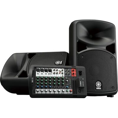 Yamaha Märke Modell 600BT Bärbart PA-system med Bluetooth - Svart Yamaha Märke Modell 600BT Bärbart PA-system med Bluetooth - Svart