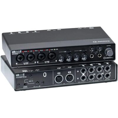 Interface audio Steinberg UR44C - 32-bit/192kHz, Effets DSP, Cubase AI - Publicité Interface audio Steinberg UR44C - 32-bit/192kHz, Effets DSP, Cubase AI - Publicité