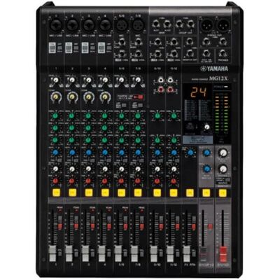 Yamaha MG12X CV - 12-Kanal-Mischpult mit Digitale Effekte Yamaha MG12X CV - 12-Kanal-Mischpult mit Digitale Effekte