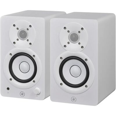 Yamaha HS4 Blanco - Monitores activos de campo cercano, par Yamaha HS4 Blanco - Monitores activos de campo cercano, par