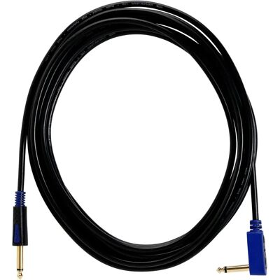 Kabel na kytaru Vox VGS-50 - 5m Přímý a Úhlový Černý Kabel na kytaru Vox VGS-50 - 5m Přímý a Úhlový Černý