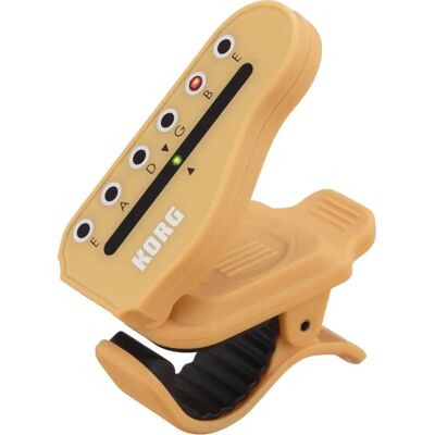Tuner à pince Korg Headtune HT-U1 - Brun, pour ukulélé - Tuner pour ukulélé Tuner à pince Korg Headtune HT-U1 - Brun, pour ukulélé - Tuner pour ukulélé