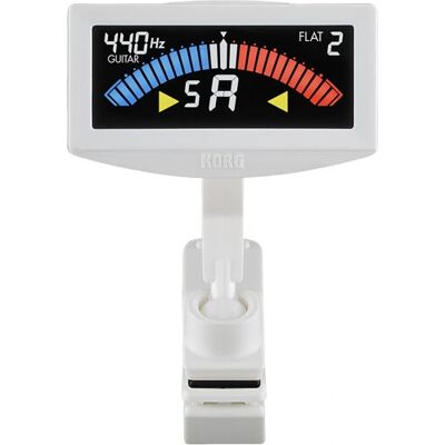 Korg PitchCrow G Biały - Klipowy Tuner Korg PitchCrow G Biały - Klipowy Tuner