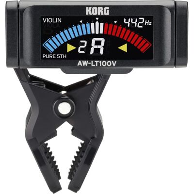 Korg AW-LT100V - Violin Tuner - Black Korg AW-LT100V - Violin Tuner - Black