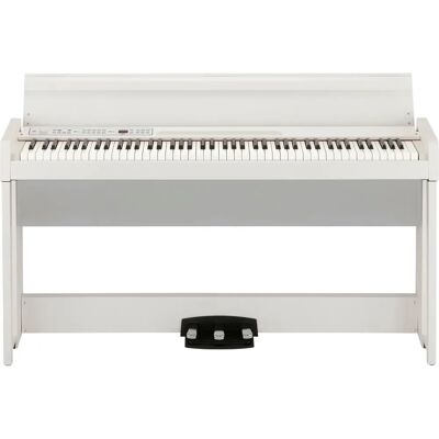 Korg C1 Piano Digital Blanco - Compacto, 30 Sonidos, 120 Polifonía Korg C1 Piano Digital Blanco - Compacto, 30 Sonidos, 120 Polifonía